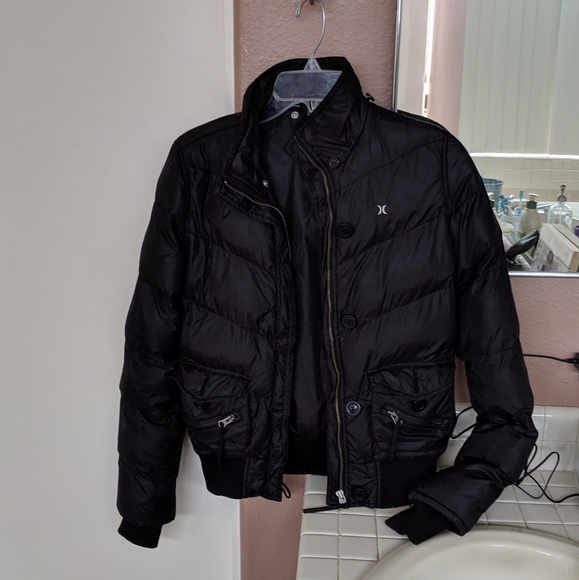 hurley puffer jacket